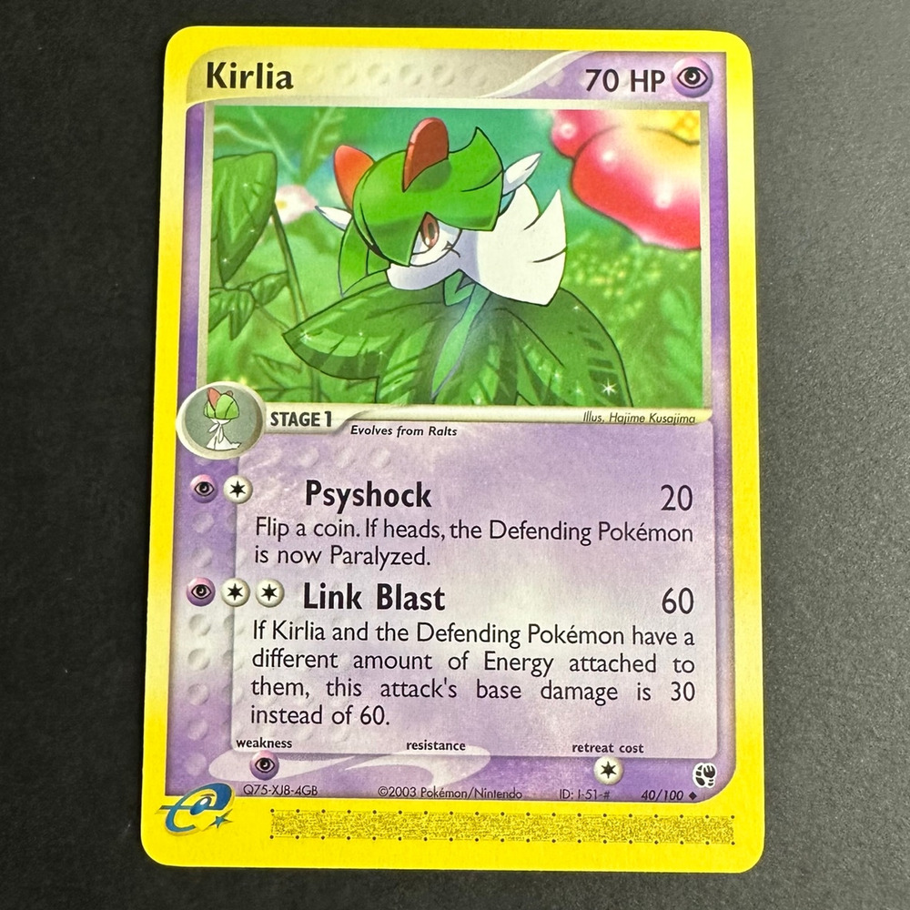 Pokemon TCG Kirlia EX Sandstorm 40/100 Uncommon Normal Near Mint